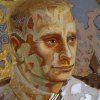 Картина – Портрет Владимира Путина, автором которой является Алексей Акиндинов, представляет собой творческий взгляд художника на известного политического деятеля