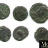 Лот из 10 римских монет. Период поздней империи.