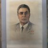 Официальный портрет Л. И. Брежнева. 60х90 см в раме