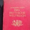 Антикварное красиво оформленное довоенное издание Германии За счёт чего богатеет Британия Das Britische Weltreich 349 страниц